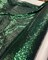 Hunter Green Glitz Iridescent Sequin Mesh fabric, 2 Way Stretch